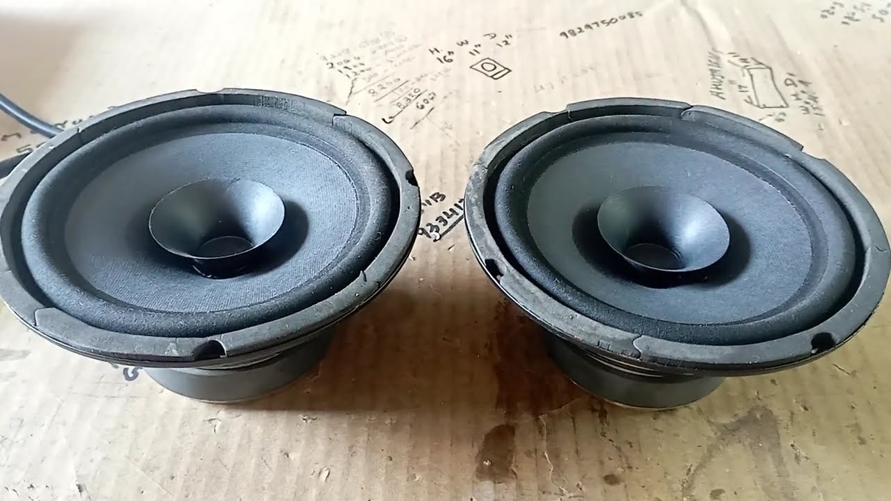 Toyotone Full Range speaker with sound test