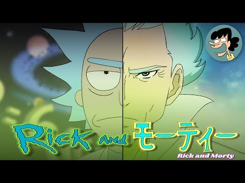 IF RICK AND MORTY WAS AN ANIME  - MALEC