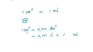 Milliliter Naar Cm3 Enz. - Wiskunde Met Video'S En Oefeningen