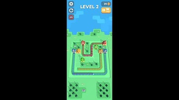 Train Connect (by ND Creators) - free offline puzzle game for Android - gameplay.