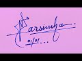 Sign your signature✍️/ How to sign your signature / Handwriting / Autograph / Calligraphy / Drawing
