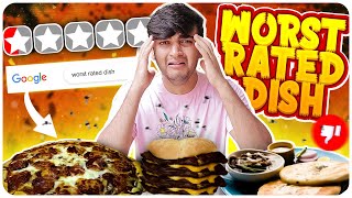 Eating Only Worst Rated Food for 24 Hours