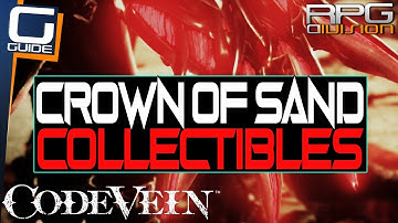 CODE VEIN - Crown of Sand Important Collectibles (Vestiges, Weapons and Armor)
