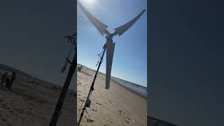 What Is A Small Wind Turbine That Rotates In The Wind Like?