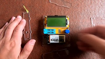 LCR-T4 ESR Meter Build and quick demonstration