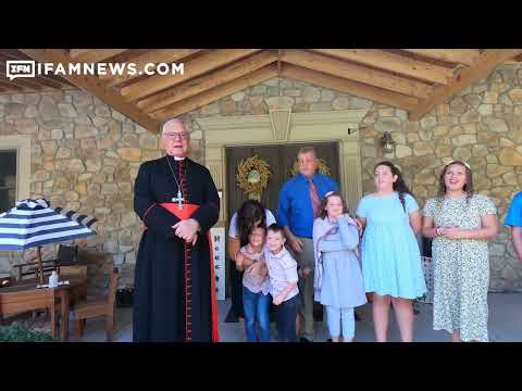 EXCLUSIVE: Cardinal Mueller Visits Houck Family and Issues Statement in Support