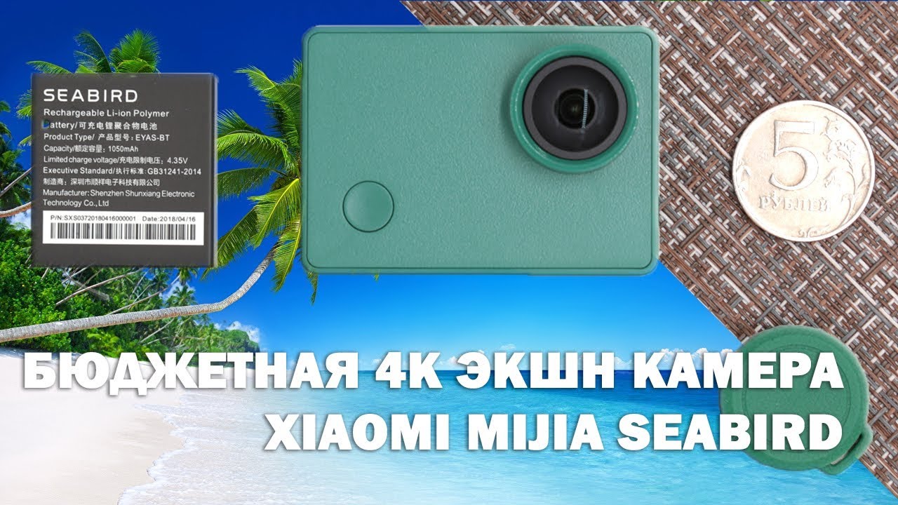 Xiaomi Mijia Seabird 4k Motion Camera