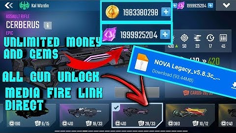 Nova legacy unlimited money 💰🤑🤑💰 mod