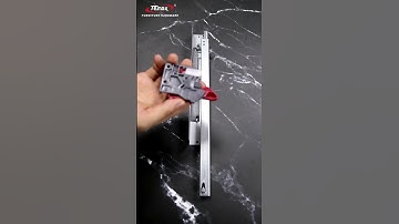 Two-section soft-closing hidden drawer slides, load-bearing 20kg #shorts #softclose #drawerslide