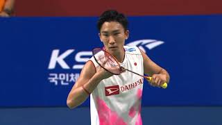 Badminton - Kento Momota VS Chou Tien Chen