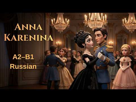 Anna Karenina in Russian | Animated Story for Learners (A2–B1)