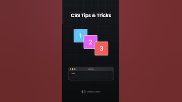 CSS tips & tricks you must know! - #css #frontend #webdevelopment