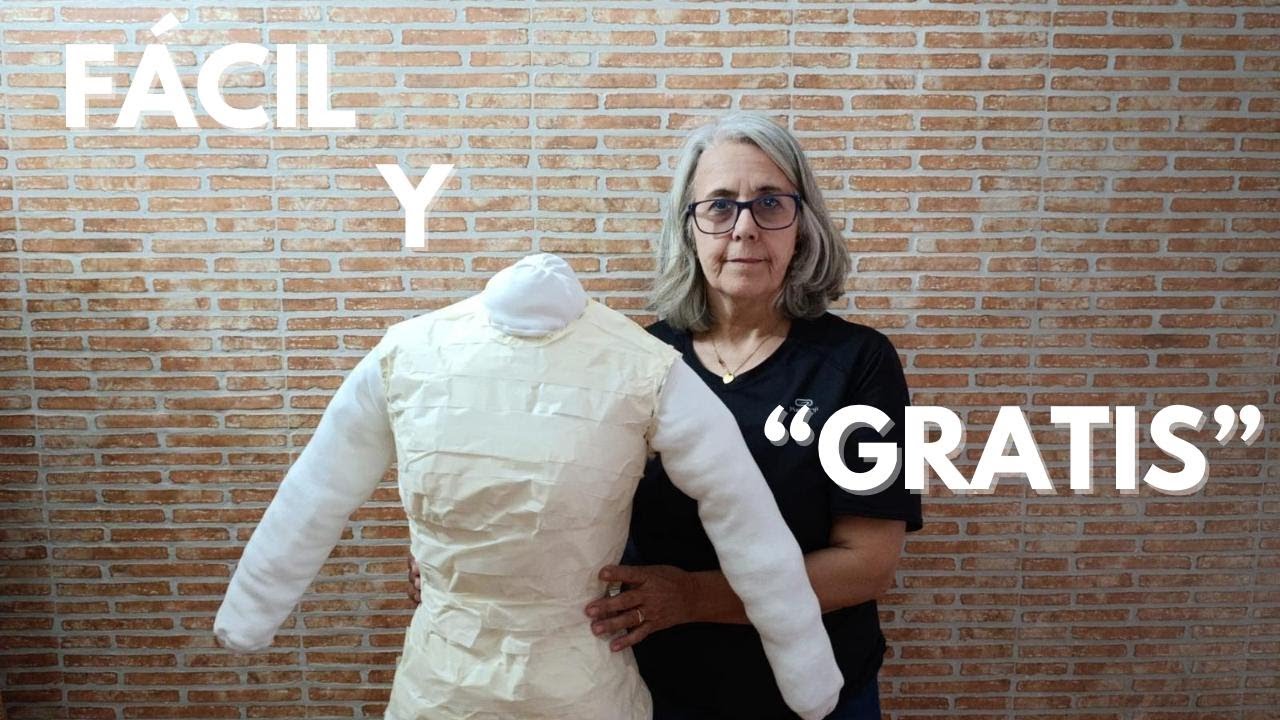 Haz tu propio maniquí en casa (económico y sencillo)