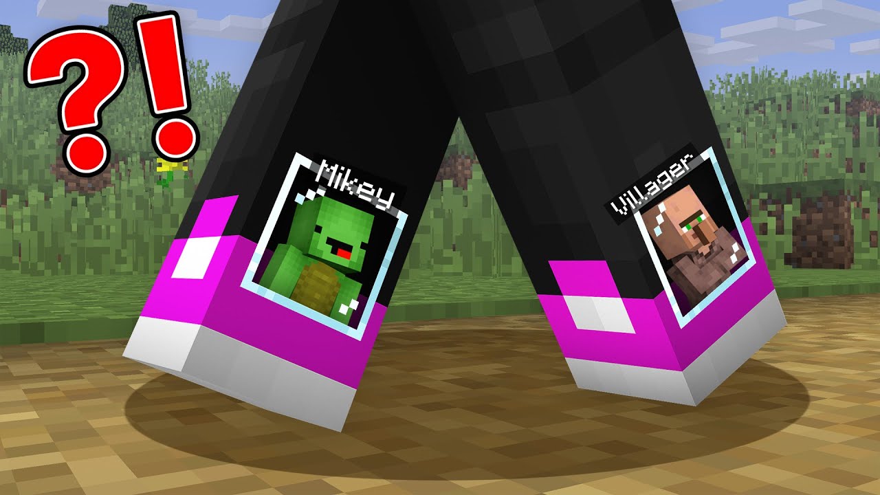 Mikey Built a House Inside JJ's Legs