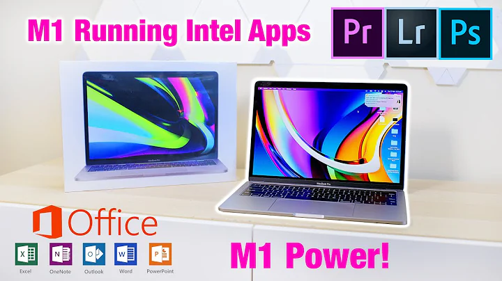 Performance Apps Intel sur MacBook M1 : Adobe, Office...