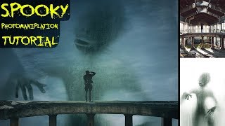 PHOTO MANIPULATION TUTORIAL [SPOOKY GHOST] screenshot 4