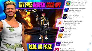 "Free Fire Free Redeem Code App Test 🔥 | 100% Working? | Live Proof & Review rea or fake!"