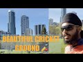 Most scenic landscape to play cricket  downtown edmonton 