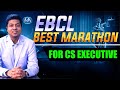 EBCL Marathon and Revision | CS Executive | Economic, Business and Commercial Law