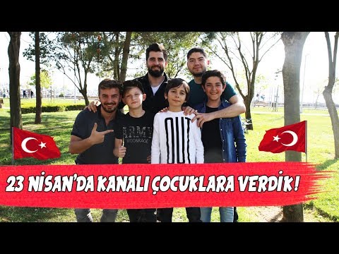 23 NİSAN’DA KANALI ÇOCUKLARA VERDİK!