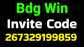 Bdg Win Invite Code • 267329199859  बीडीजी विन इनवाइट कोड • 267329199859 #bdgwininvitecode