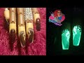 Scream Nails that glow in the dark  (LIVE)