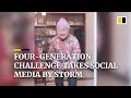 Fourgeneration challenge takes social media by storm in china