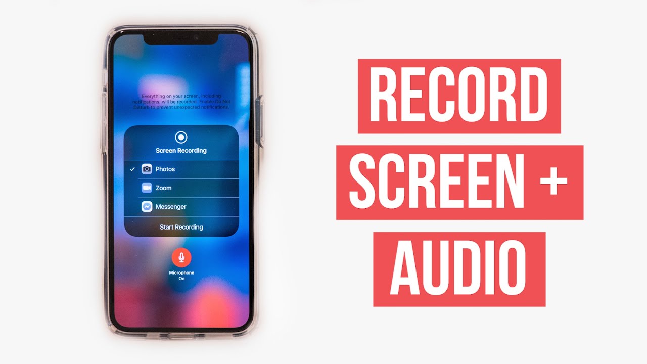 Iphone Screen Recorder With Audio (No Extra App Required!)