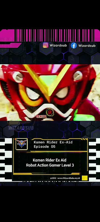 Kamen Rider Ex-Aid - Robot Action Gamer Level 3 #kamenrider