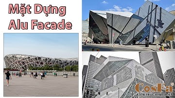 THI CÔNG MẶT DỰNG ALU FACADE - Mặt dựng Alu Facade đa dạng mẫu mã chất lượng siêu bền (Cosfa.com.vn)