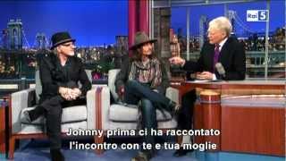 Bill Carter And The Blame Feat Johnny Depp David Letterman Show 210213 Sub Ita