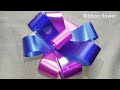 How To Make Bow For Gift Hamper / DIY / Bow flower making