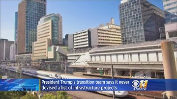 Trump Transition Team Says List Of Infrastructure Projects Non-Existent