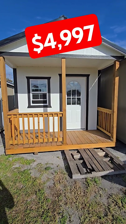 FOR SALE - Tiny House $4,997 #tinyhouse #tinyhome #affordable