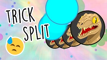 Agar.io - *INSANE TRICKS* - TRICKSPLIT, DOUBLESPLIT, SPLITRUN