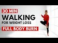 🔥30 MIN TABATA WALKING WORKOUT🔥STEADY STATE CARDIO for WEIGHT LOSS🔥ALL STANDING🔥KNEE FRIENDLY🔥