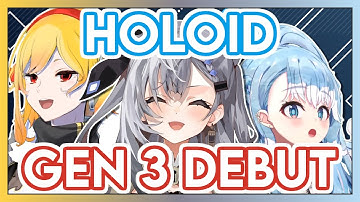 HoloID Gen 3 Debut Highlights [Hololive Eng Sub | Vestia Zeta / Kaela Kovalskia / Kobo Kanaeru]