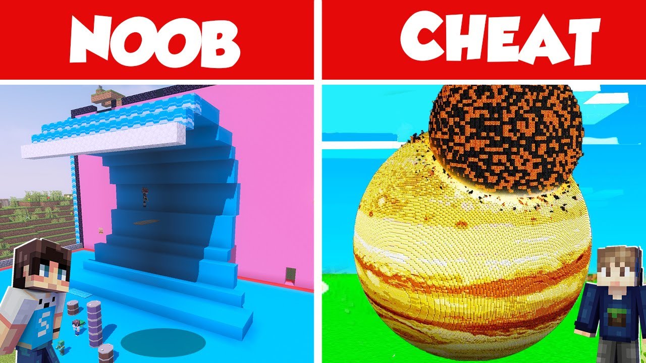 KITA BUILD BENCANA ALAM PALING MENGERIKAN DI MINECRAFT!!!