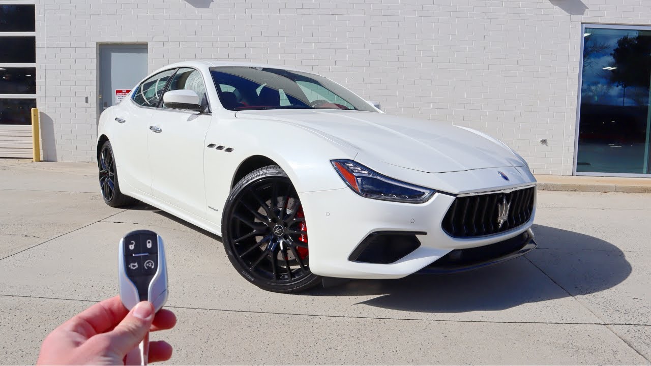 2021 Maserati Ghibli S GranSport: Start Up, Exhaust, Test Drive and Review