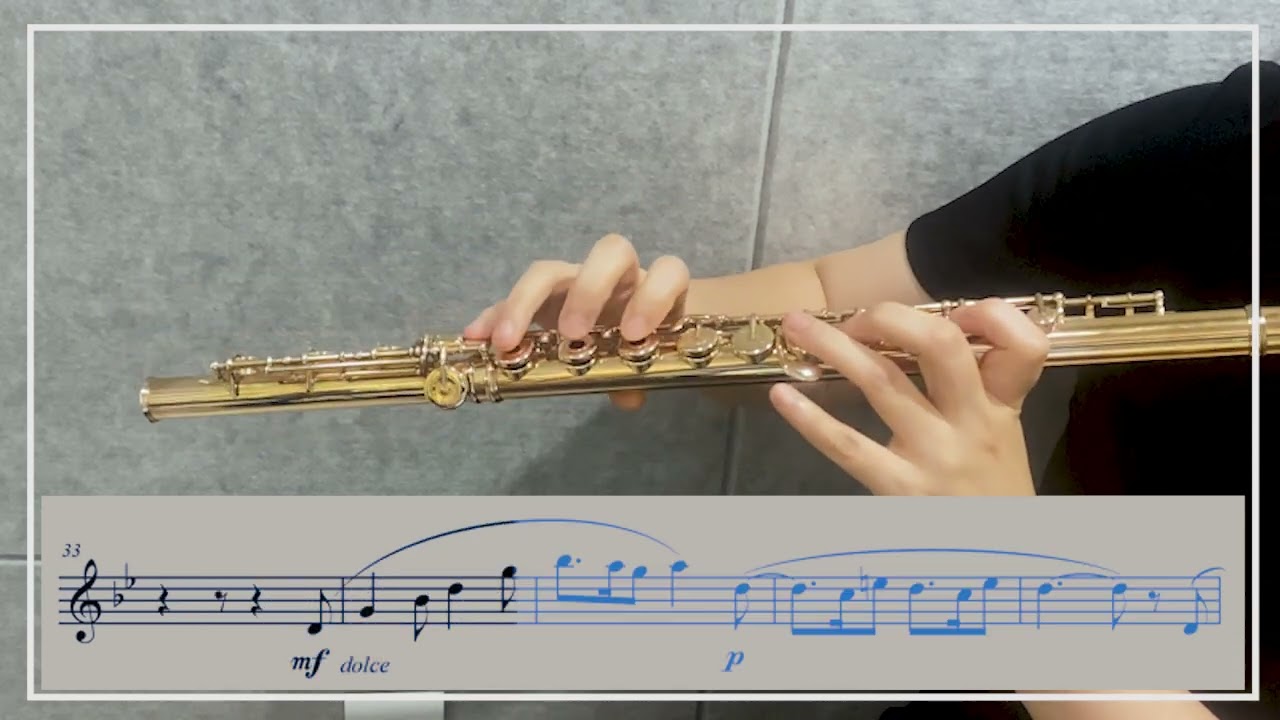 G. Fauré - Sicilienne for Flute and Piano Op. 78