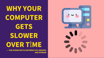 💻 Why Your Computer Gets Slower Over Time — The Real Reason Behind Lag