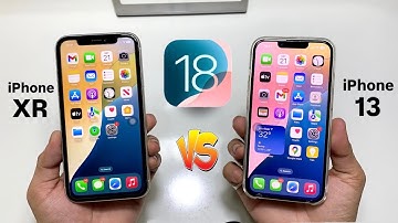 iOS 18 on iPhone 13 vs iPhone XR - Speed Test - Performance Drop On iPhone XR?
