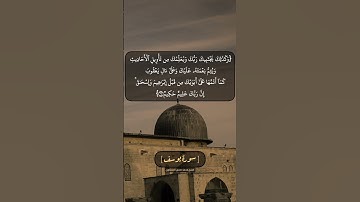 سورة يوسف الآية ٦ و ٧ بصوت الشيخ محمد صديق المنشاوي