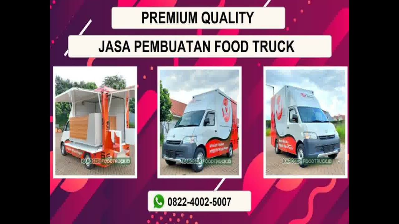 HIGH QUALITY, 0822-4002-5007 Jual Jasa Pembuatan Food Truck Jakarta