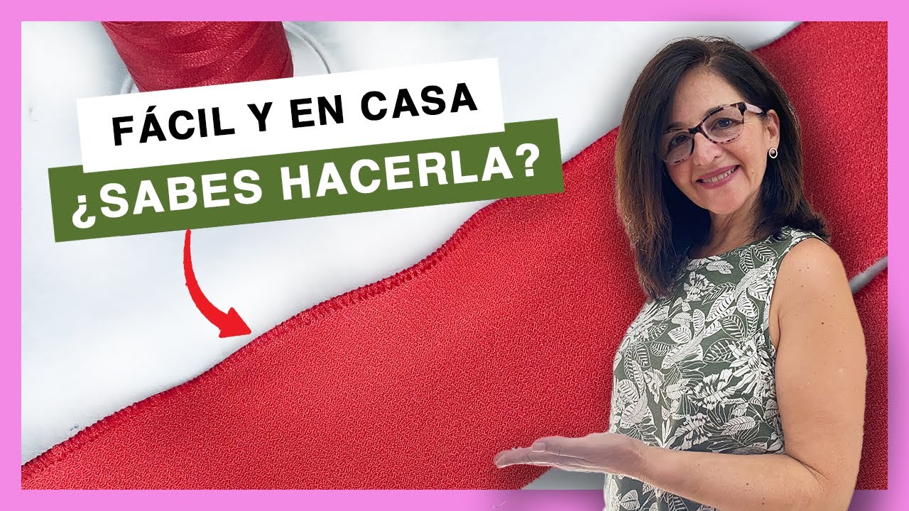 Cómo hacer la puntada de repulgo con la máquina domestica