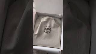 HERMÈS QUOTA BAG UNBOXING 🧡 #hermes #fashion  #hermesunboxing  #unboxing