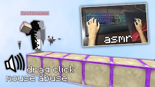 Drag click + Keyboard & Mouse Sounds [Handcam] | 20 CPS