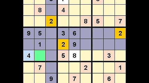 How to Solve New York Times Sudoku Hard January 6, 2022