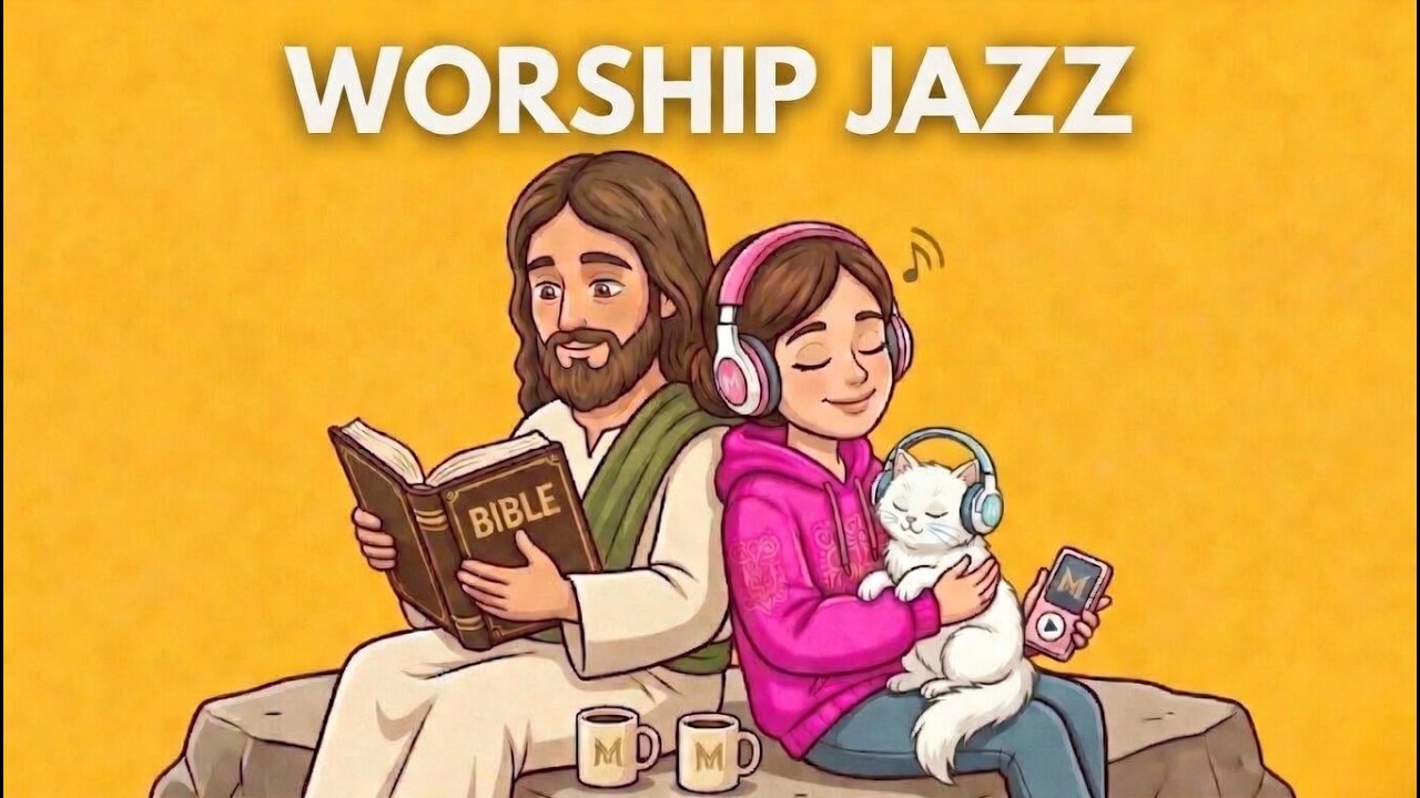 ☕ Quiet Coffee with Jesus | Gospel of John Smooth Christian Jazz for ...
