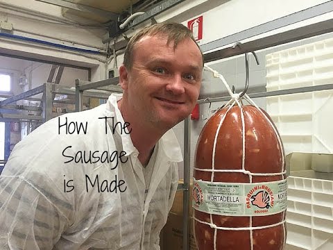 Mortadella in Bologna - How The Sausage is Made